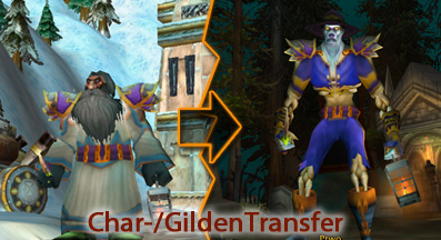Charakter und Gilden Transfer
